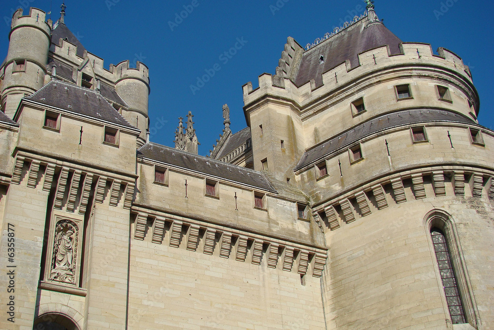 Chateau de Pierrefonds,Oise,Picardie