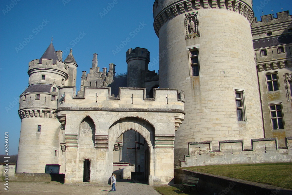 Chateau de Pierrefonds,Oise,Picardie