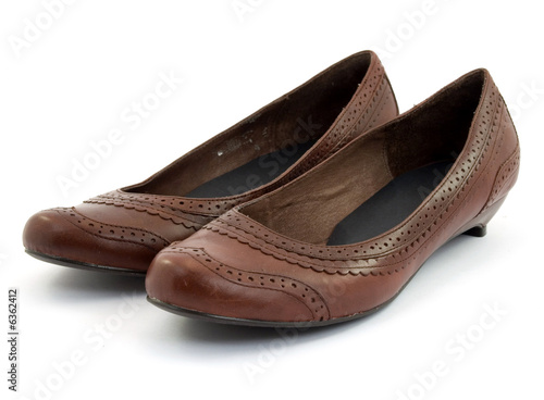 fashion woman shoes studio isolated