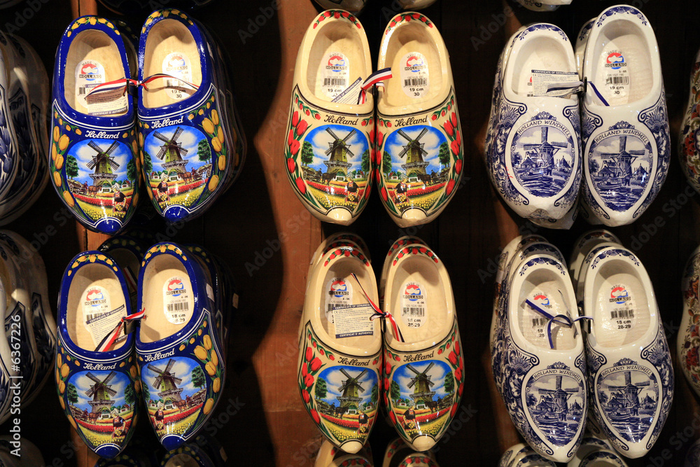 Fototapeta premium Typical dutch shoes