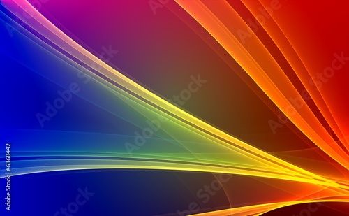 3D rendered abstract background