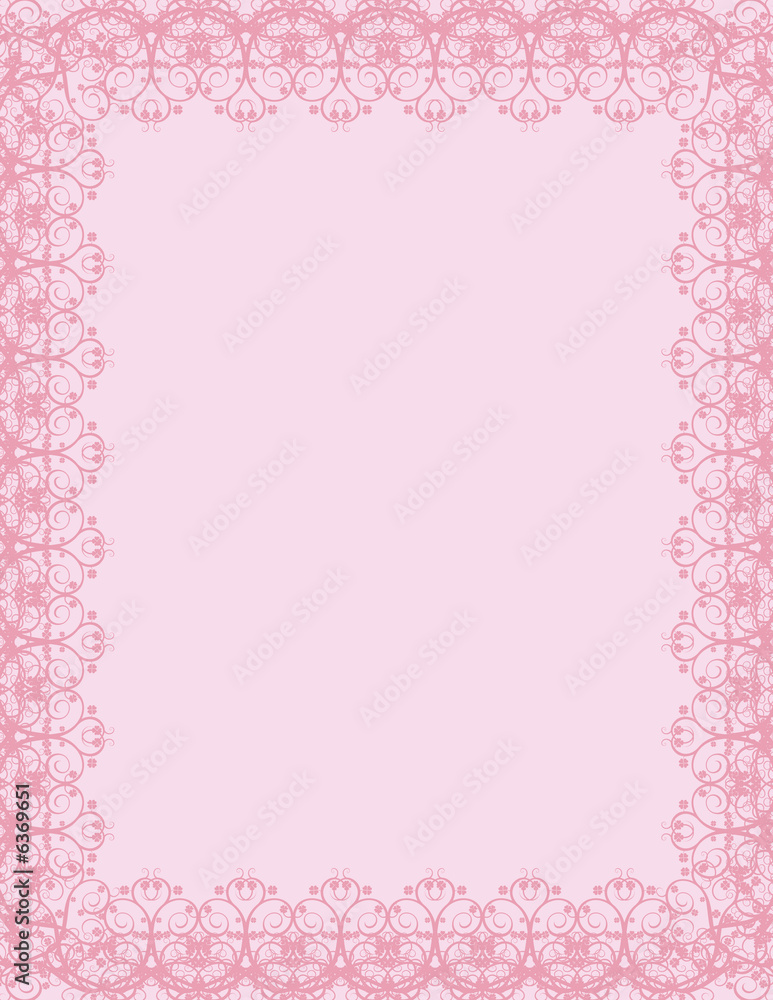 pink certificate background, illustration