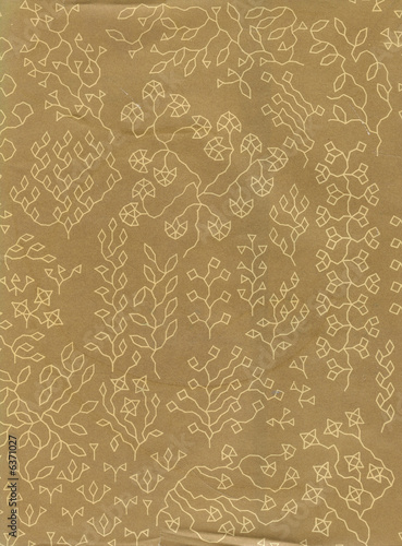Dust-cover of the vintage book useful for background
