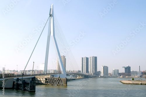 the sky-line of Rotterdam