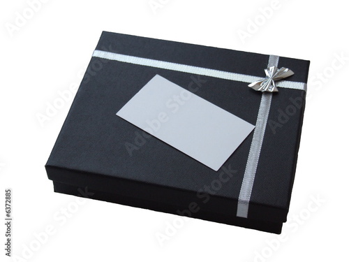 Gift box and card