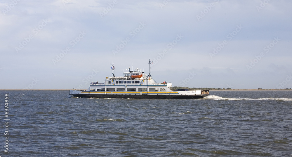 ferry boat with cars