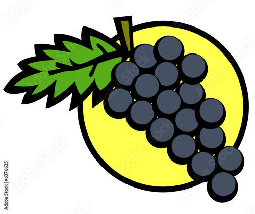 vector grapes