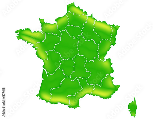 Carte France Ecolo