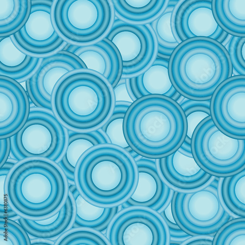 eamless vector texture with 3d circles