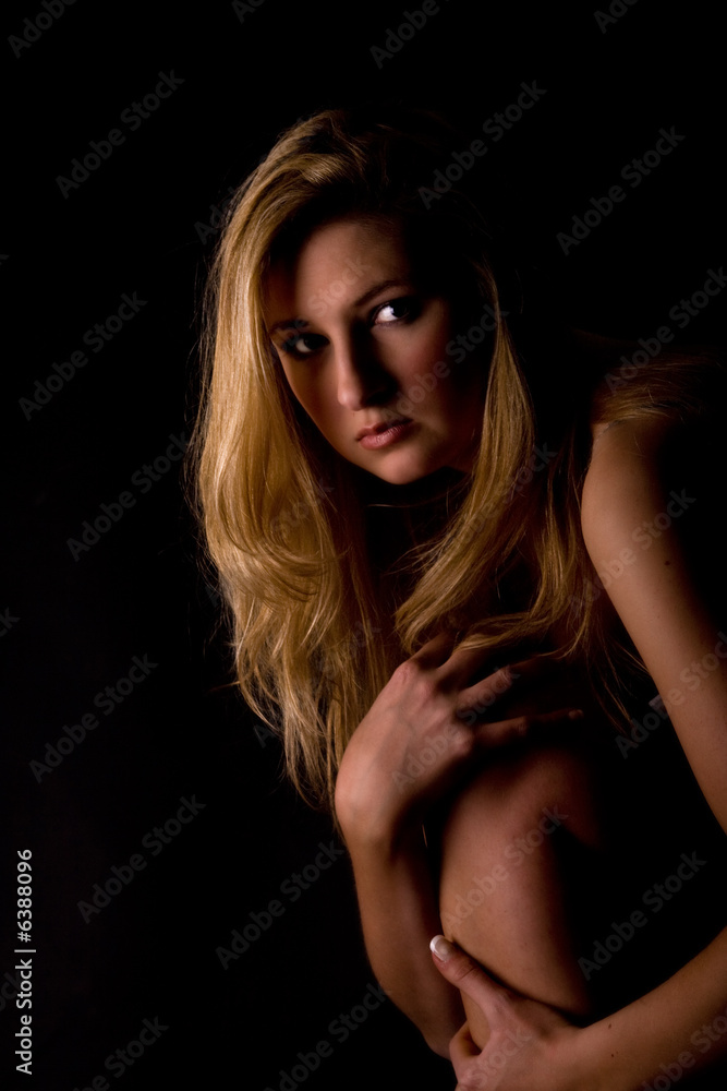 Sexy girl is hiding Sexy girl is hiding