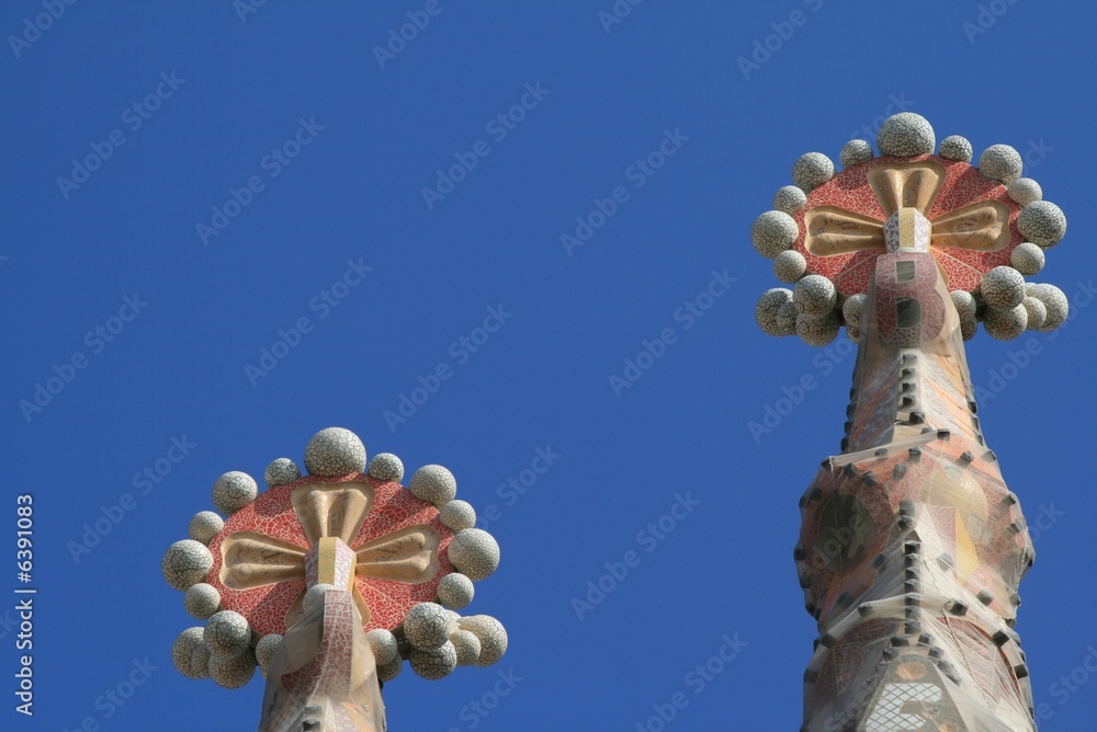 Naklejka premium Sagrada Familia, Barcelona