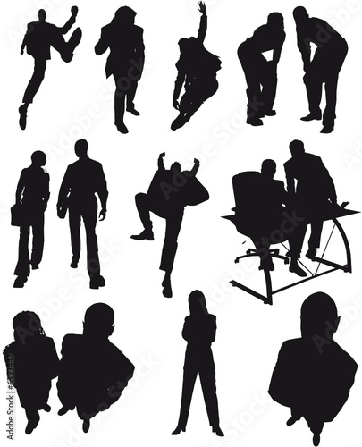 silhouettes business en action 