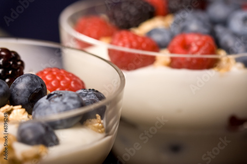 macro shot of colorful fresh fruit