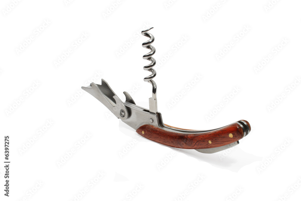 Nice folding steel bottle-opener with wooden handle Nice folding steel bottle-opener with wooden handle