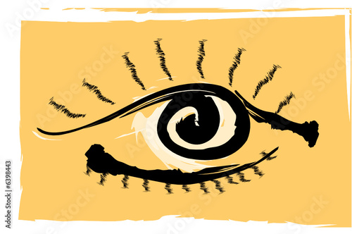 Eye vector illustration