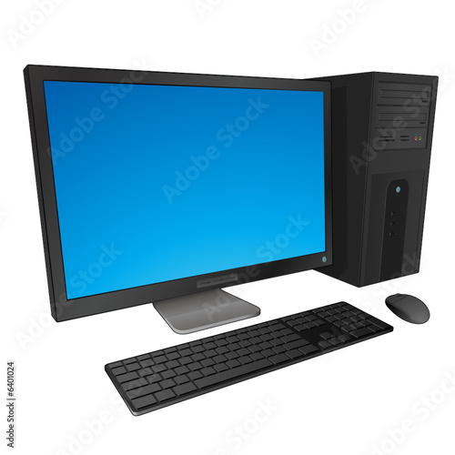 Ordinateur de bureau complet