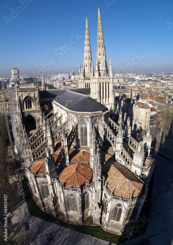 Cathédrale Pey Berland vue d'ensemble