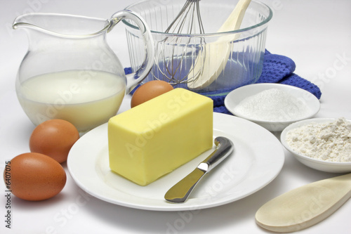 Cake making ingredients