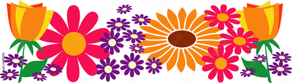 Vector flowers Vector flowers
