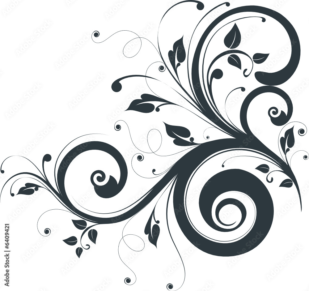 Abstract floral backgorund