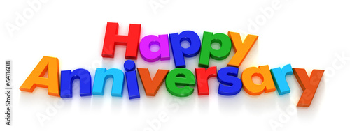 Happy Anniversary in colour...