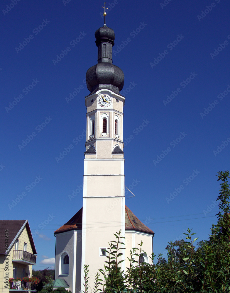 Kirche Bayern Ammersee German church bavaria  Eglise Allemagne 