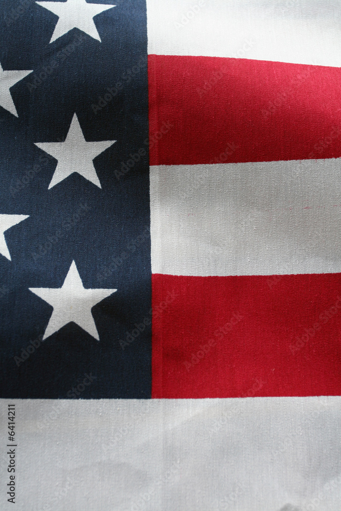 Fototapeta premium The American Flag Stars and Stripes