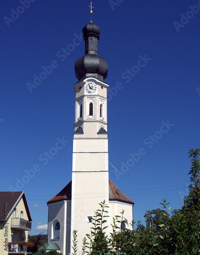 Kirche Bayern Ammersee German church bavaria Eglise Allemagne 