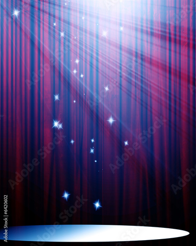 Movie or theater curtain