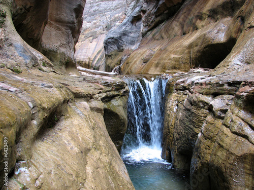 Waterfall in The Narrows