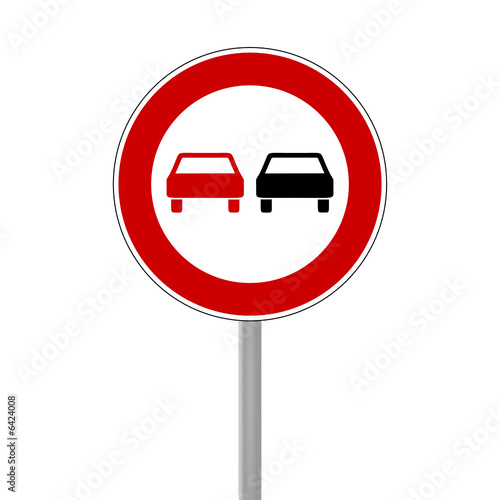 verkehrszeichen überholverbot