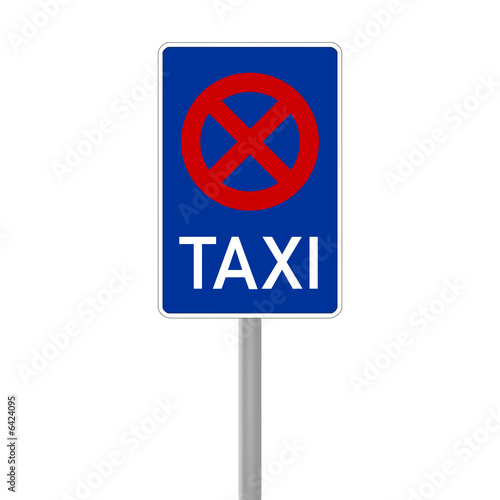 taxi schild