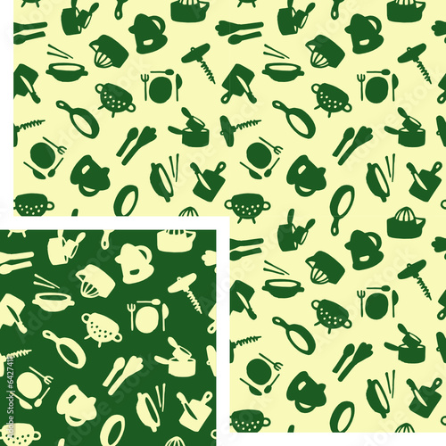 seamless patterns - kitchen