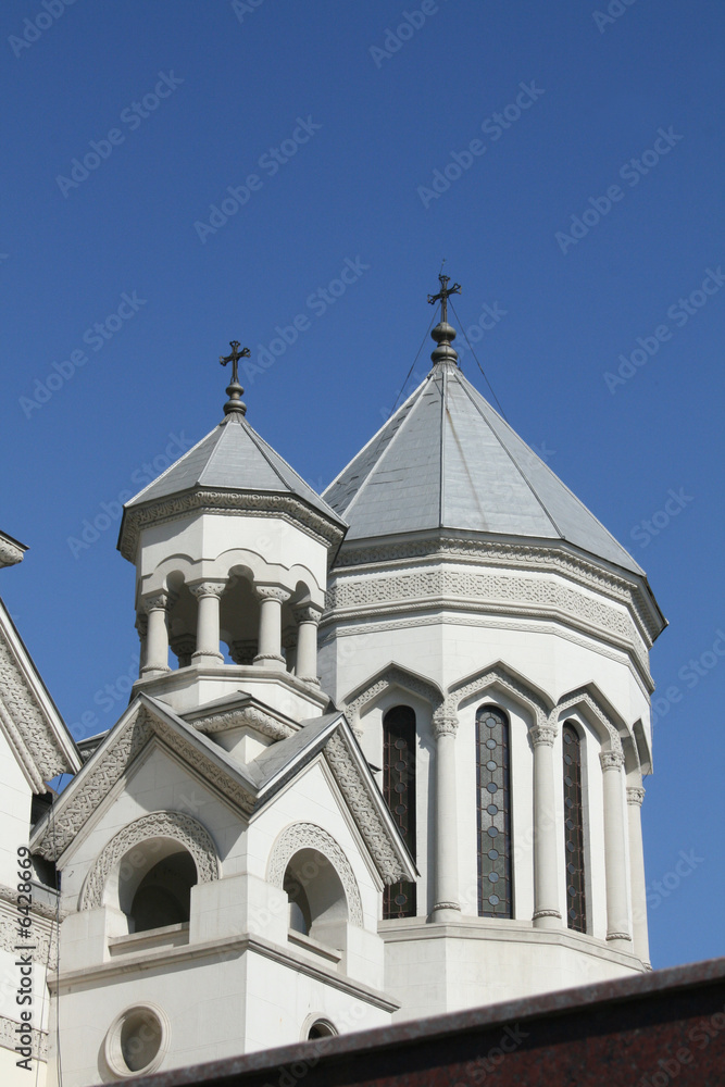 Fototapeta premium Armenian orthodox church in Bucharest, Romania