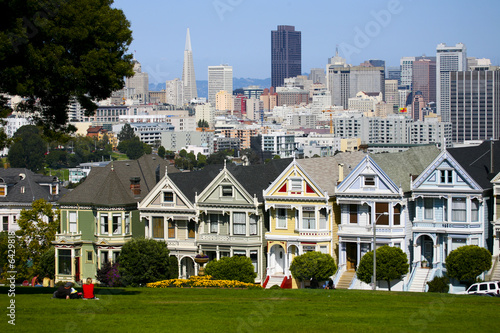 Most famous view of San Francisco