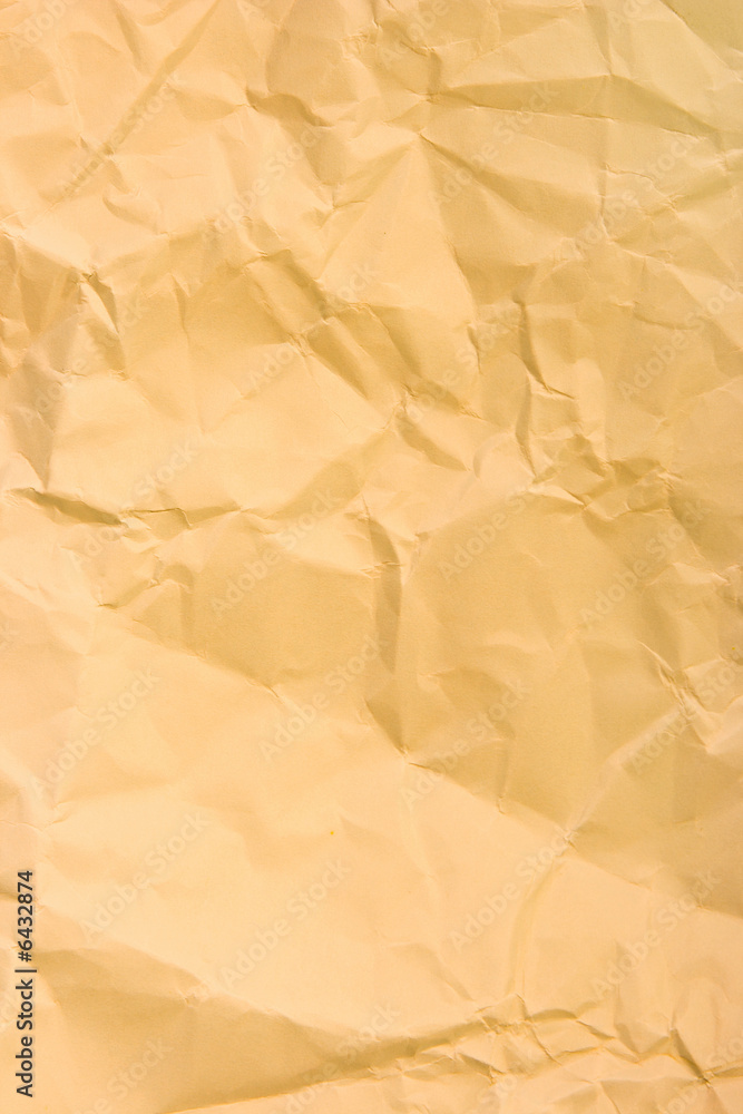 Crumpled wrapping paper, abstract background Crumpled wrapping paper, abstract background