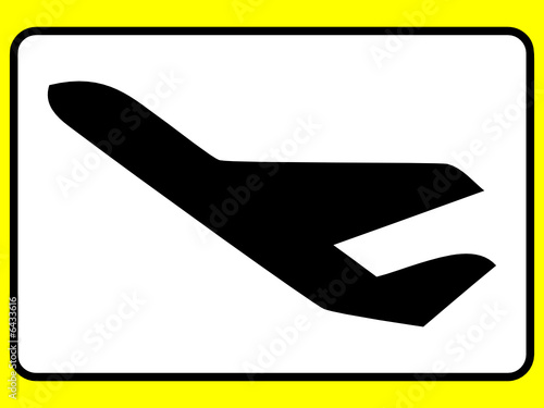 Flughafe, Abflug