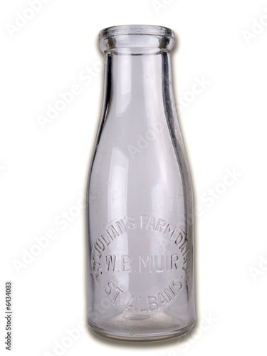 Old milk bottle