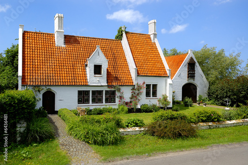Traditional countryside house in Holland province
