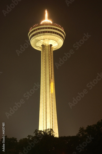 The Skylon tower at Niagara Falls, Canada photo