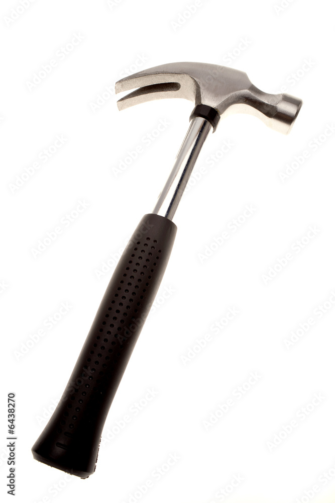 Hammer isolated over white background Hammer isolated over white background