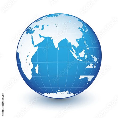 Planète terre bleue