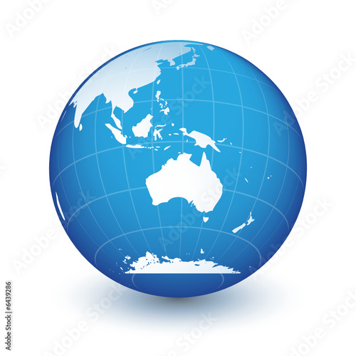 Planète terre bleue