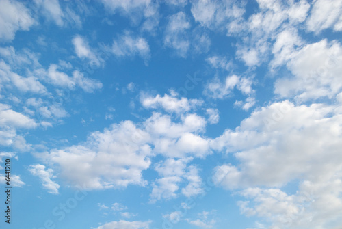 fluffy clouds