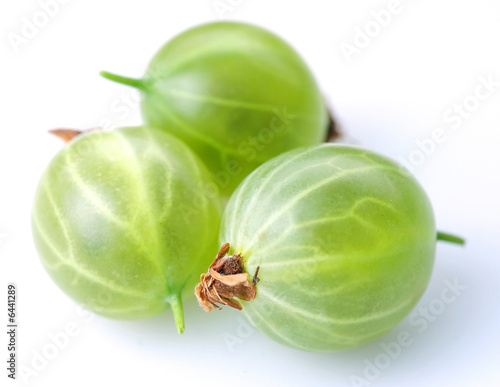 gooseberry; object on a white background