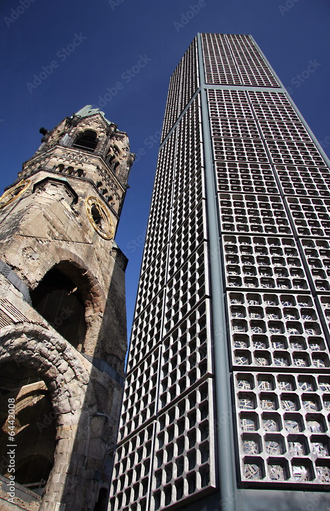 Naklejka premium Gedächniskirche, Berlin