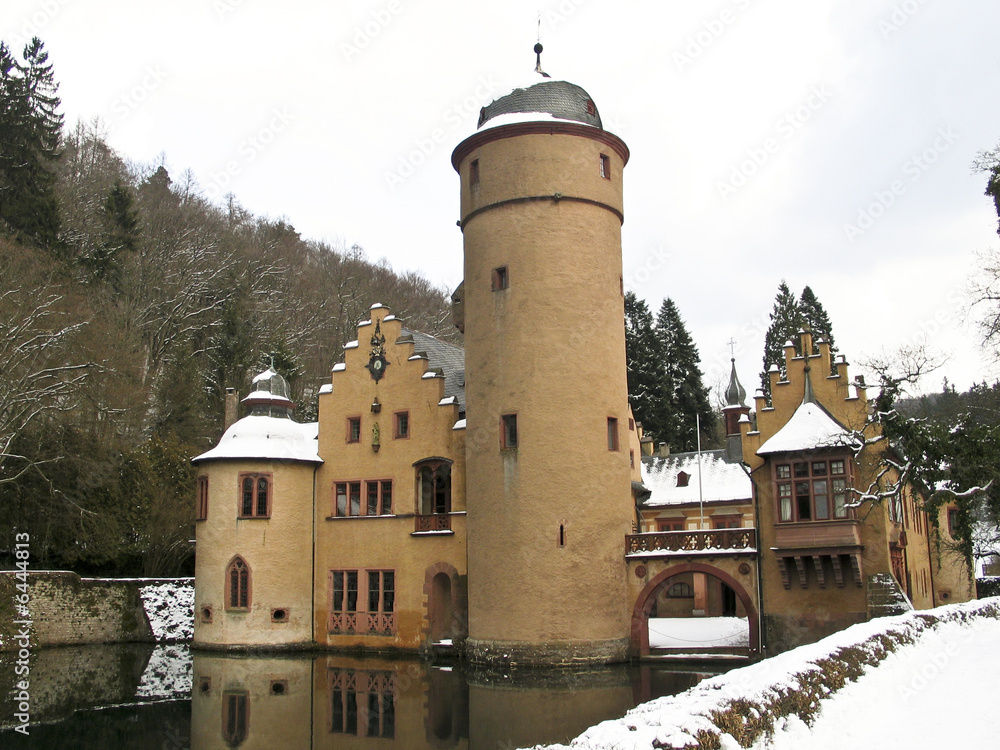 Obraz premium Schloß Mespelbrunn