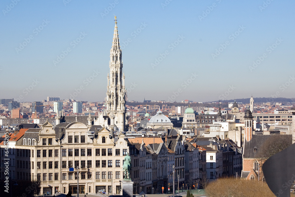 Brüssel mit Altstadt Brüssel mit Altstadt