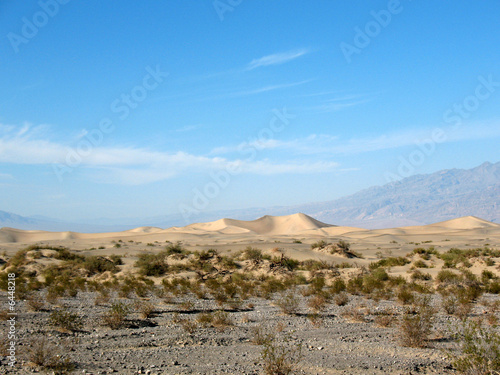 Sand dunes  Death Valley  California