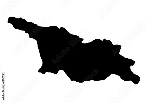 vector map of georgia